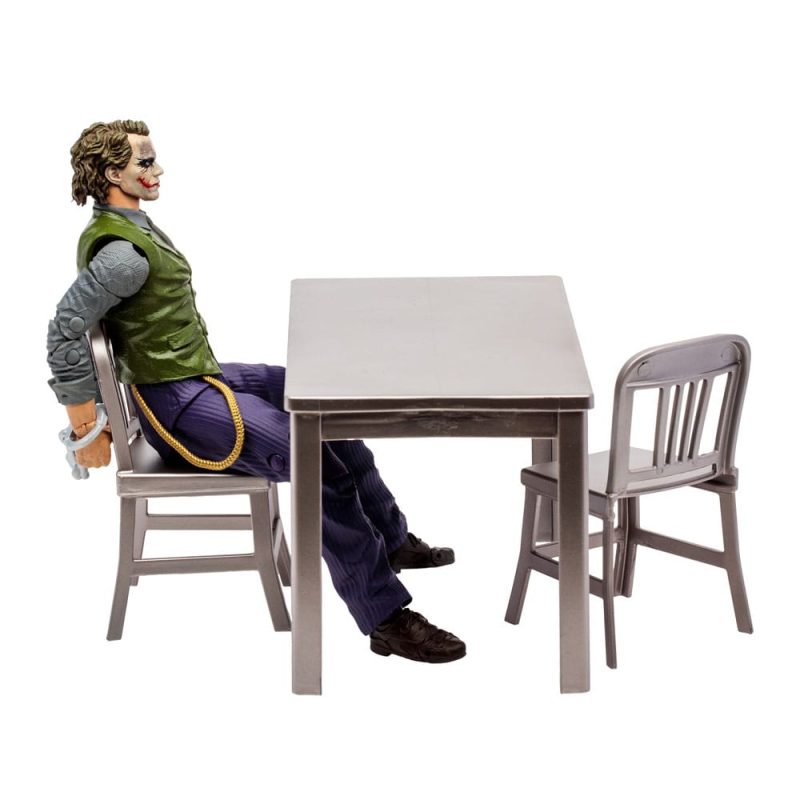 DC Multiverse Action Figure The Joker (Jail Cell Variant) (The Dark Knight) (Gold Label) 18 cm - immagine 3