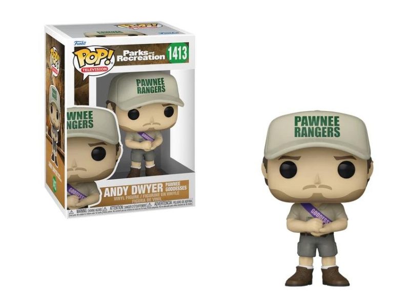 Parks and Recreation POP! TV Vinyl Figure Andy Dwyer (Pawnee Goddesses) 9 cm