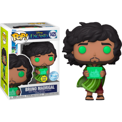 Encanto POP! Movies Vinyl Figure Bruno Madrigal with Prophecy Glow in the Dark Limited 9 cm