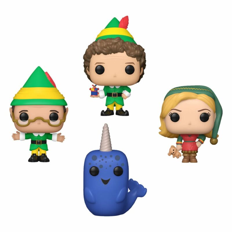 Elf Pocket POP! Vinyl Figure 4-Pack Tree Holiday 4 cm - immagine 2