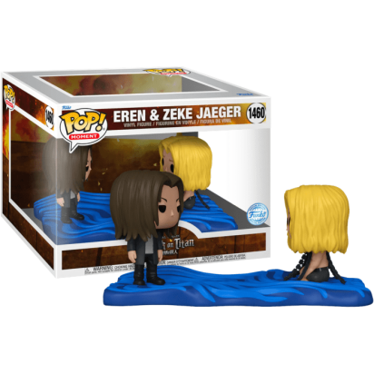 Attack on Titan POP! Animation Vinyl Figures Eren & Zeke Jaeger Limited 9 cm