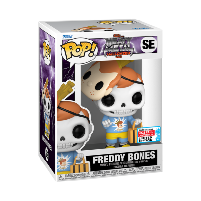 Heavy Metal Halloween Pop! Vinyl Figure Freddy Bones Limited 9 cm (con bollino Fall Convention 2023)
