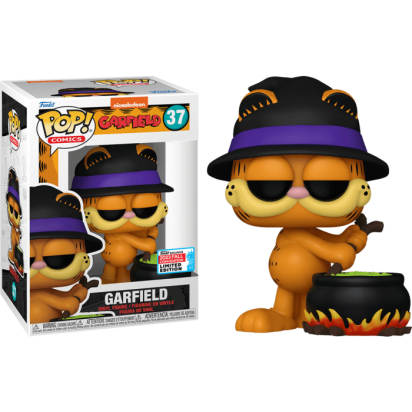 Garfield Pop! Vinyl Figure Garfield with Cauldron Limited 9 cm (con bollino Fall Convention 2023)
