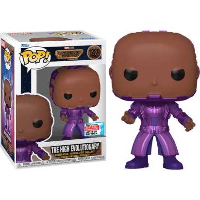 Guardians of the Galaxy Vol.3 Pop! Vinyl Figure The High Evolutionary Metallic Limited 9 cm (con bollino Fall Convention 2023)