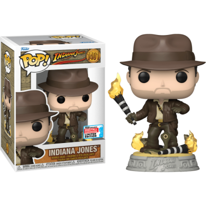 Indiana Jones and the Raiders of the Lost Ark Pop! Vinyl Figure Indiana Jones with Snakes Limited 9 cm (con bollino Fall Convention 2023)