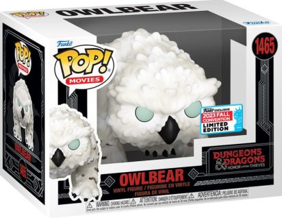 Dungeons & Dragons: Honor Among Thieves Pop! Vinyl Figure Owlbear Limited 9 cm (con bollino Fall Convention 2023)