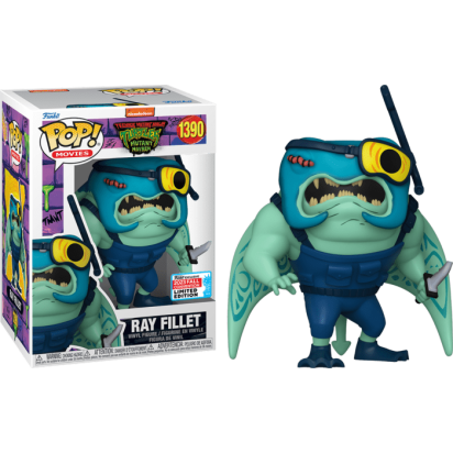 Teenage Mutant Ninja Turtles: Mutant Mayhem Pop! Vinyl Figure Ray Fillet Limited 9 cm (con bollino Fall Convention 2023)