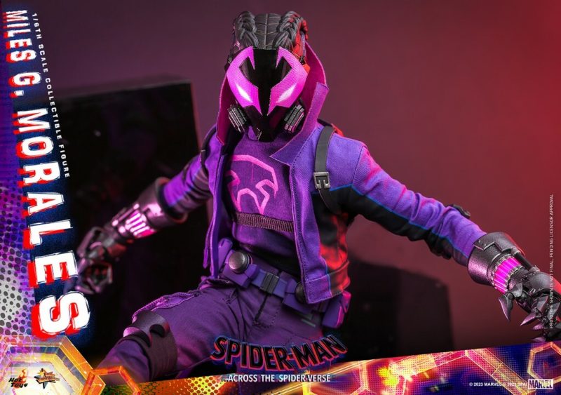 Spider-Man: Across the Spider-Verse Movie Masterpiece Action Figure 1/6 Miles G. Morales 29 cm - immagine 3