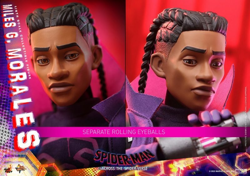 Spider-Man: Across the Spider-Verse Movie Masterpiece Action Figure 1/6 Miles G. Morales 29 cm - immagine 5