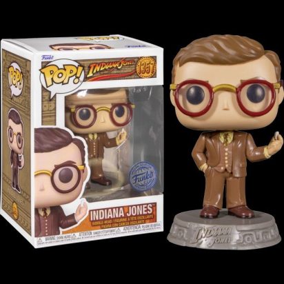 Raiders of the Lost Ark Pop! Vinyl Figure Professor Indiana Jones Limited 9 cm (con bollino Funko Shop)