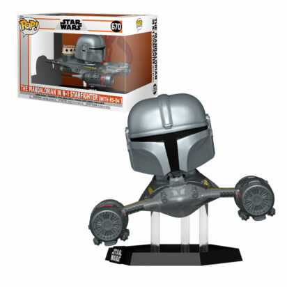 Star Wars: The Mandalorian POP! Rides Vinyl Figure Mandalorian in N1 Starfighter 15 cm