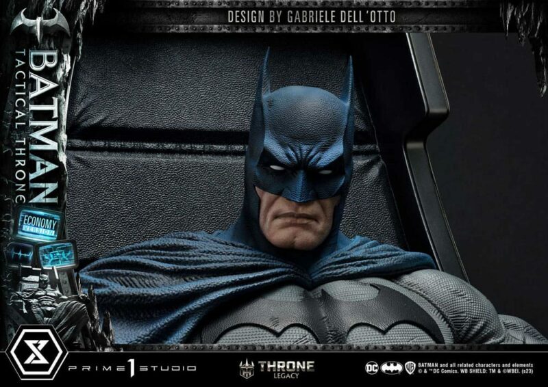 DC Comics Throne Legacy Collection Statue 1/3 Batman Tactical Throne Economy Version 46 cm - immagine 5