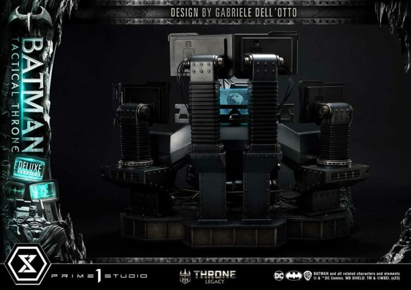 DC Comics Throne Legacy Collection Statue 1/3 Batman Tactical Throne Deluxe Bonus Version 57 cm - immagine 3