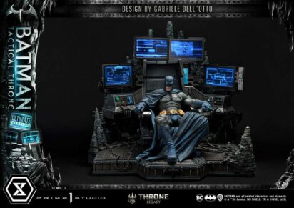 DC Comics Throne Legacy Collection Statue 1/3 Batman Tactical Throne Ultimate Bonus Version 57 cm