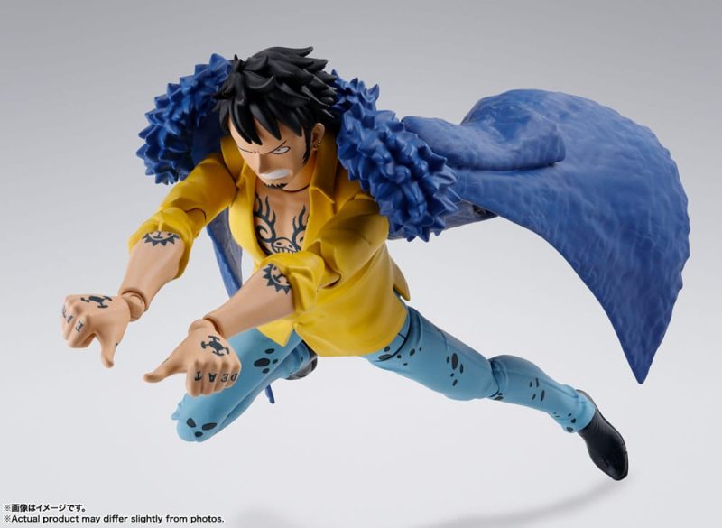 One Piece S.H. Figuarts Action Figure Trafalgar Law -The Raid on Onigashima- 16 cm - immagine 4