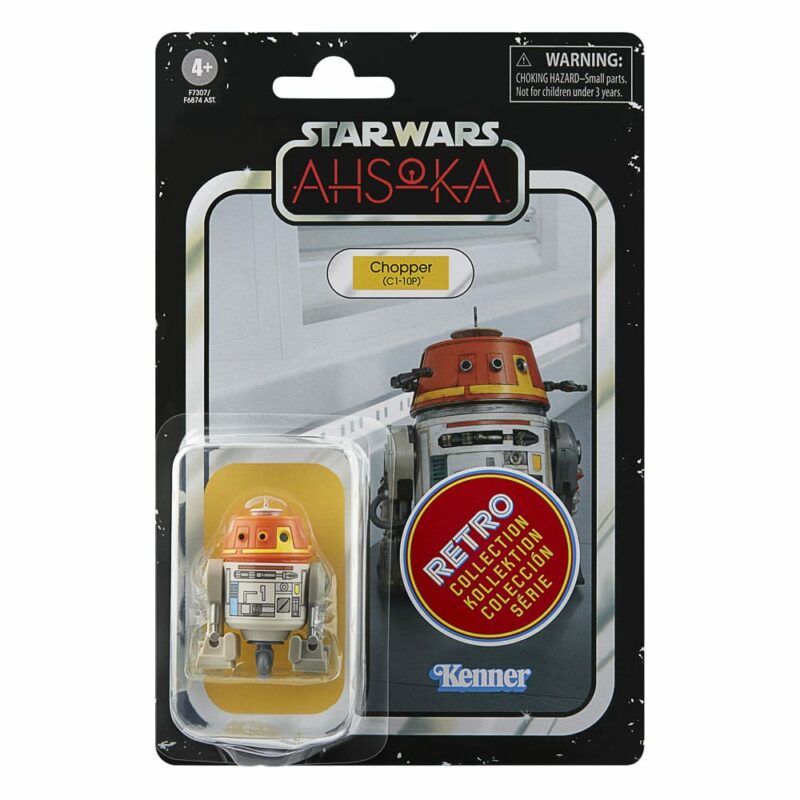 Star Wars: Ahsoka Retro Collection Action Figure Chopper (C1-10P) 10 cm