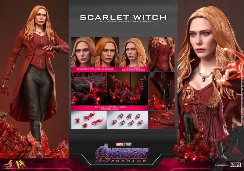 Avengers: Endgame DX Action Figure 1/6 Scarlet Witch 28 cm - immagine 7