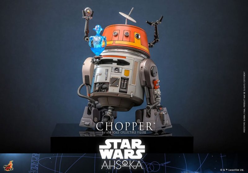 Star Wars: Ahsoka Action Figure 1/6 Chopper 18 cm - immagine 3