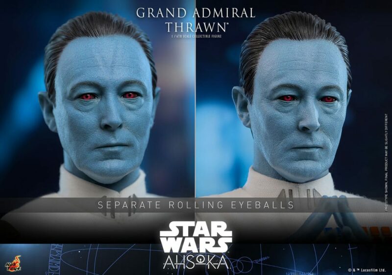 Star Wars: Ahsoka Action Figure 1/6 Grand Admiral Thrawn 32 cm - immagine 5