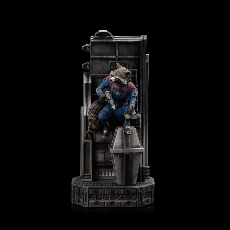 Marvel Scale Statue 1/10 Guardians of the Galaxy Vol. 3 Rocket Racoon 20 cm - immagine 2
