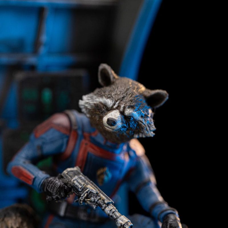 Marvel Scale Statue 1/10 Guardians of the Galaxy Vol. 3 Rocket Racoon 20 cm - immagine 6