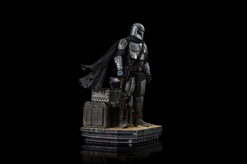 Star Wars The Mandalorian Scale Statue 1/10 Din Djarin and Din Grogu 21 cm - immagine 2