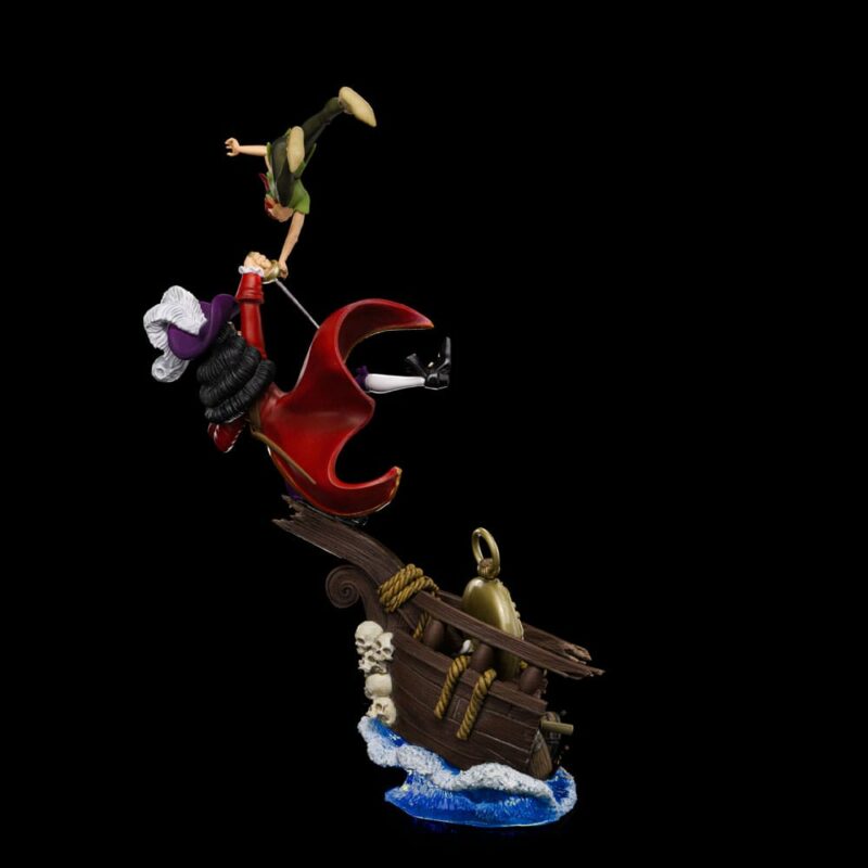 Disney Scale Statue 1/10 Peter Pan vs Hook 40 cm - immagine 2