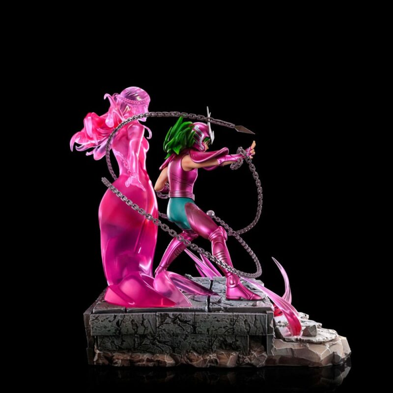 Saint Seiya Deluxe Art Scale Statue 1/10 Andromeda Shun 23 cm - immagine 6