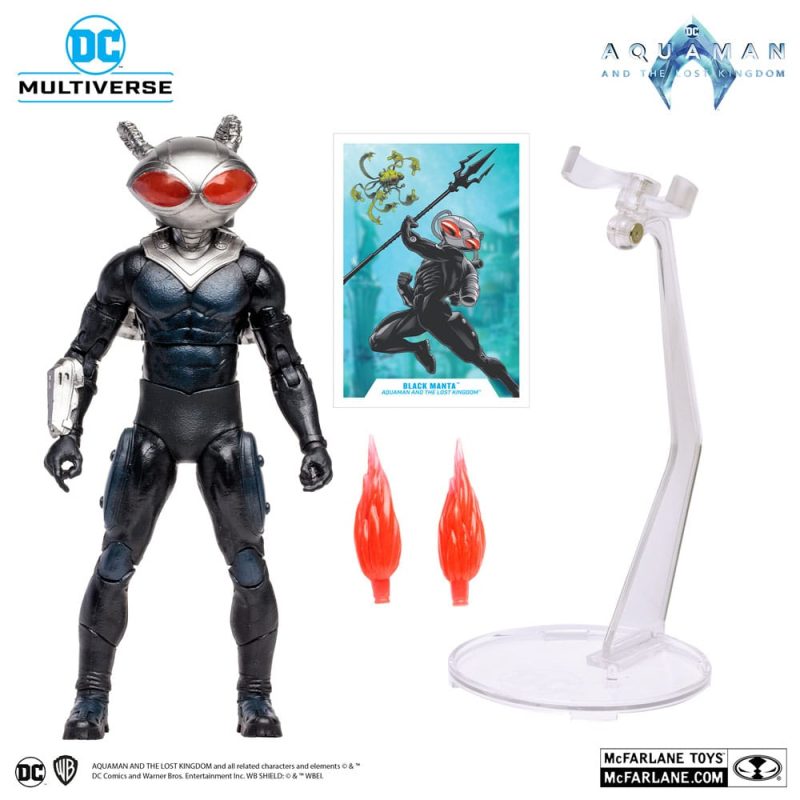Aquaman and the Lost Kingdom DC Multiverse Action Figure Black Manta 18 cm - immagine 2