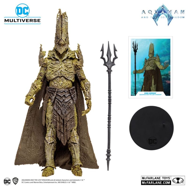 Aquaman and the Lost Kingdom DC Multiverse Action Figure King Kordax 18 cm - immagine 2