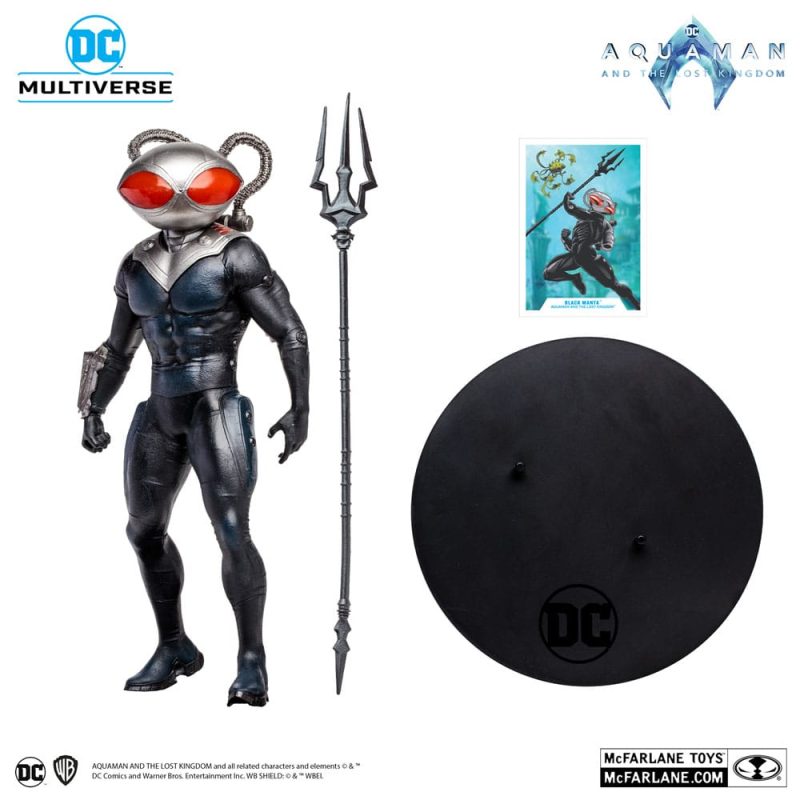 Aquaman and the Lost Kingdom DC Multiverse Megafig Action Figure Black Manta 30 cm - immagine 2