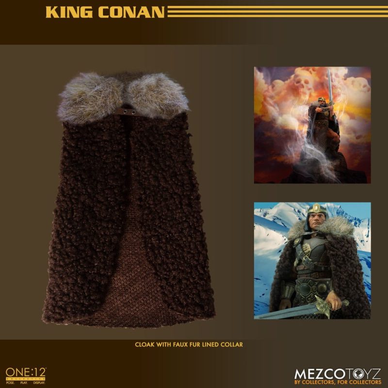 Conan the Barbarian Action Figure 1/12 King Conan 17 cm - immagine 6