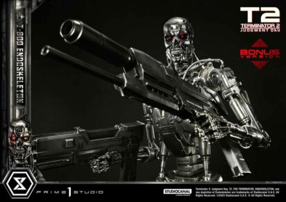 Terminator 2 Museum Masterline Series Statue 1/3 Judgment Day T800 Endoskeleton Deluxe Bonus Version 74 cm