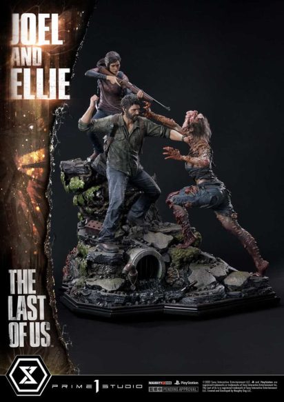 The Last of Us Part I Ultimate Premium Masterline Series Statue 1/4 Joel & Ellie (The Last of Us Part I) 73 cm