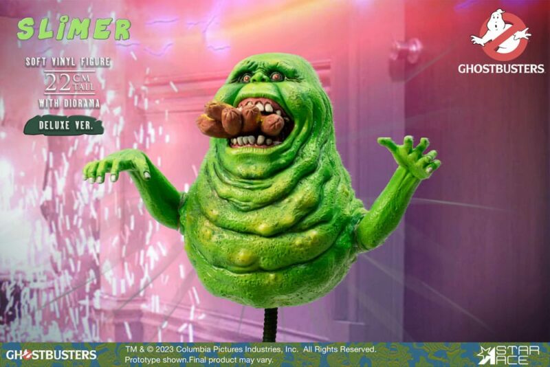 Ghostbusters Statue 1/8 Slimer Deluxe Version 22 cm - immagine 5