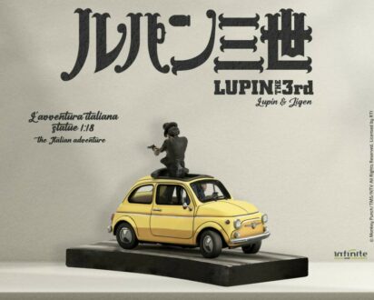 Lupin 3rd l'Avventura Italiana 1/18 Statue – Lupin & Jigen