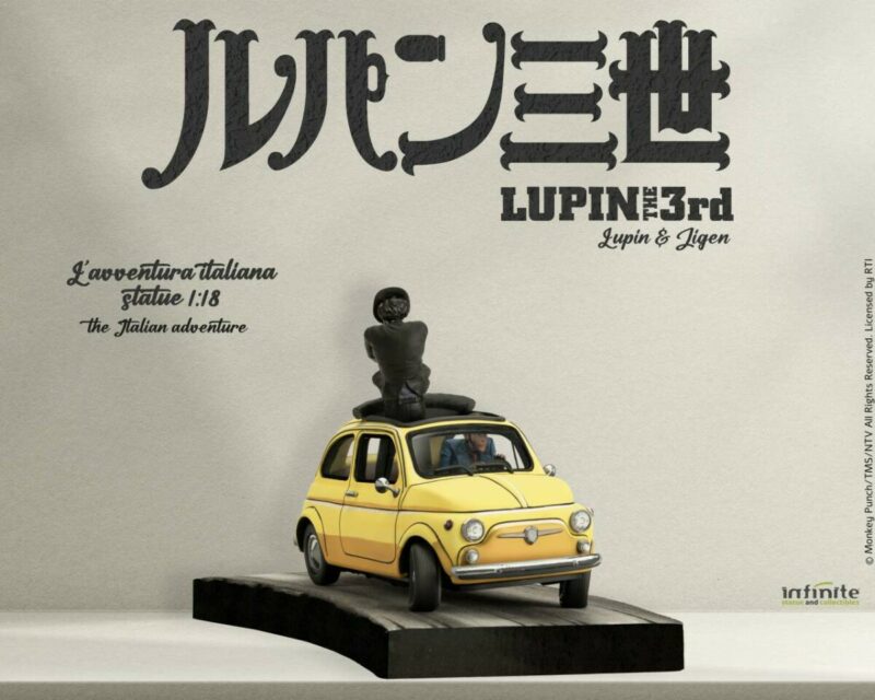 Lupin 3rd l'Avventura Italiana 1/18 Statue – Lupin & Jigen - immagine 2