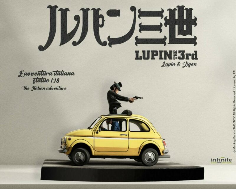 Lupin 3rd l'Avventura Italiana 1/18 Statue – Lupin & Jigen - immagine 3