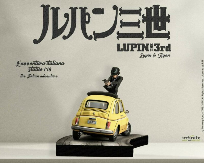 Lupin 3rd l'Avventura Italiana 1/18 Statue – Lupin & Jigen - immagine 4