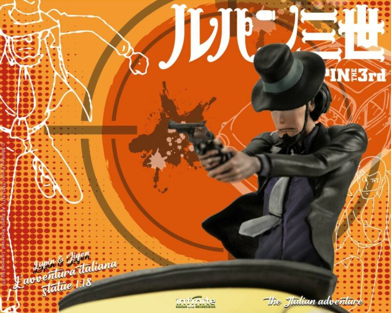 Lupin 3rd l'Avventura Italiana 1/18 Statue – Lupin & Jigen - immagine 5