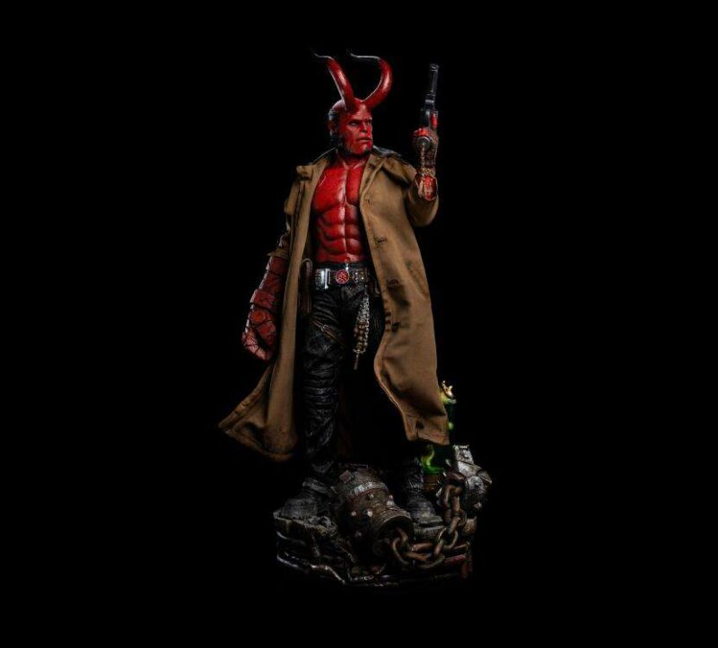 Hellboy Deluxe Art Scale Statue 1/4 Hellboy cm - immagine 4
