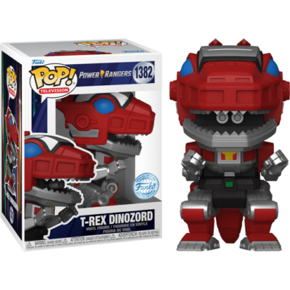 Power Rangers 30th POP! TV Vinyl Figure T-Rex Dinozord Limited 9 cm