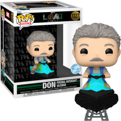 Loki: Season 2 POP! Rides Vinyl Figure Don (Mobius) Personal Watercraft Salesman Limited 10 cm