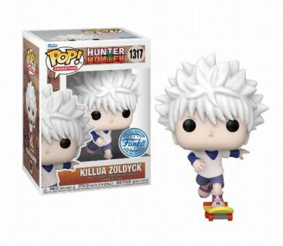 Hunter x Hunter POP! Animation Vinyl Figures Killua w/Skateboard 9 cm