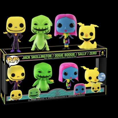 Disney POP! Movies Vinyl Figure 4-Pack Nightmare before Christmas (EMEA) 9 cm