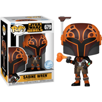 Star Wars: Rebels POP! Vinyl Figure Sabine Wren Metallic Limited 9 cm