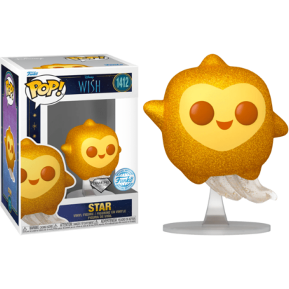 Wish (2023) POP! Disney Vinyl Figure Star Diamond Glitter Limited 9 cm