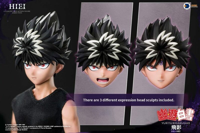 Yu Yu Hakusho Action Figure 1/6 Hiei 30 cm - immagine 4