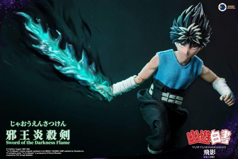 Yu Yu Hakusho Action Figure 1/6 Hiei 30 cm - immagine 6