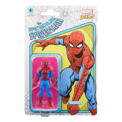 Marvel Legends Retro Collection Action Figure the Spectacular Spider-Man 10 cm